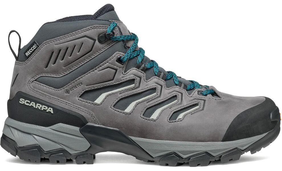 Трекінгові черевики чоловічі SCARPA Moraine Mid GTX - 63056-201 (Anthracite), Колір виробника: Anthracite, Тип колодки: середня, Розмір виробника: EU 44, зображення 2