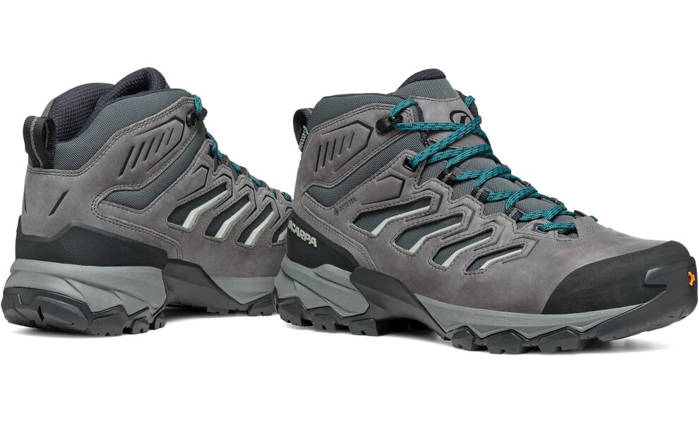 Трекінгові черевики чоловічі SCARPA Moraine Mid GTX - 63056-201 (Anthracite), Колір виробника: Anthracite, Тип колодки: середня, Розмір виробника: EU 42, зображення 7
