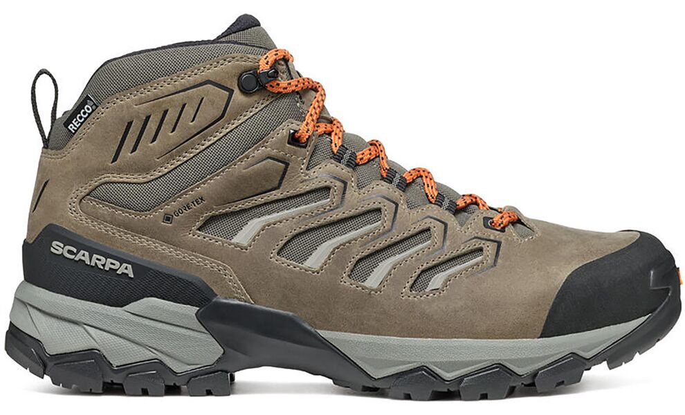 Трекінгові черевики чоловічі SCARPA Moraine Mid GTX - 63056-201 (Fossil Brown), Колір виробника: Fossil Brown, Тип колодки: середня, Розмір виробника: EU 43,5, зображення 2