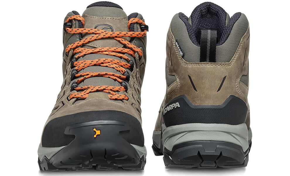 Трекінгові черевики чоловічі SCARPA Moraine Mid GTX - 63056-201 (Fossil Brown), Колір виробника: Fossil Brown, Тип колодки: середня, Розмір виробника: EU 43, зображення 4