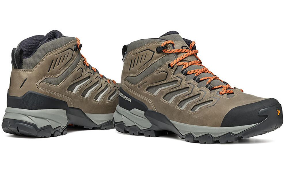 Трекінгові черевики чоловічі SCARPA Moraine Mid GTX - 63056-201 (Fossil Brown), Колір виробника: Fossil Brown, Тип колодки: середня, Розмір виробника: EU 44, зображення 7