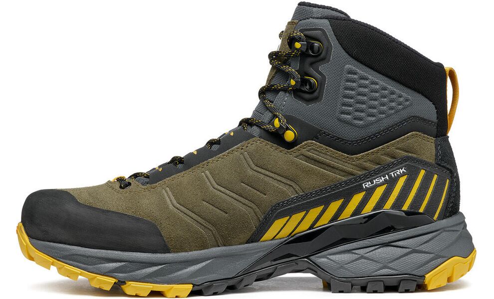 Трекінгові черевики чоловічі SCARPA Rush TRK GTX - 63143-200 (Military/Mustard), Колір виробника: Military/Mustard, Тип колодки: середня, Розмір виробника: EU 42, зображення 3