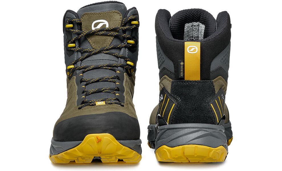 Трекінгові черевики чоловічі SCARPA Rush TRK GTX - 63143-200 (Military/Mustard), Колір виробника: Military/Mustard, Тип колодки: середня, Розмір виробника: EU 42, зображення 4