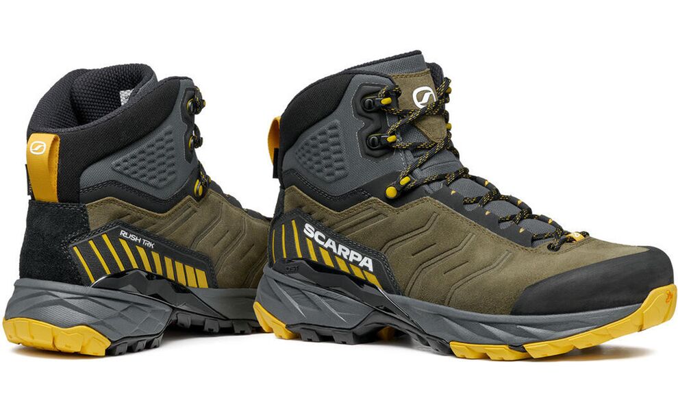Трекінгові черевики чоловічі SCARPA Rush TRK GTX - 63143-200 (Military/Mustard), Колір виробника: Military/Mustard, Тип колодки: середня, Розмір виробника: EU 42, зображення 7