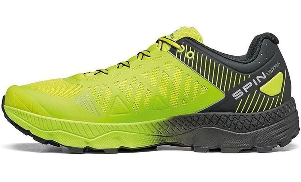 Бігові кросівки чоловічі SCARPA Spin Ultra - 33069-350 (Acid Lime/Black), Колір виробника: Acid Lime/Black, Тип колодки: середня, Розмір виробника: EU 42, зображення 3