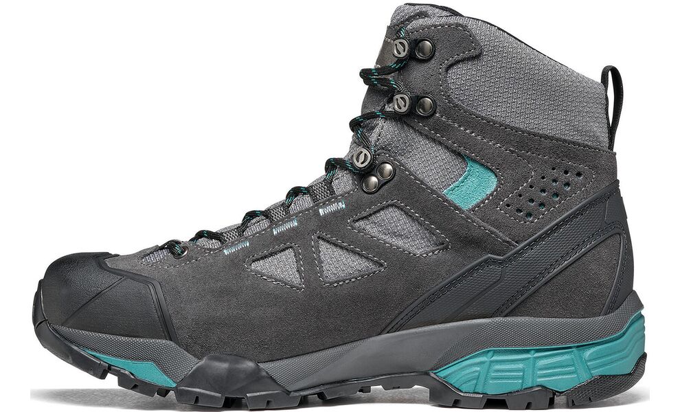 Трекінгові черевики чоловічі SCARPA ZG Lite GTX - 67080-200 - Wide (Dark Grey/Lagoon), Колір виробника: Dark Grey/Lagoon, Тип колодки: широка, Розмір виробника: EU 45,5, зображення 3