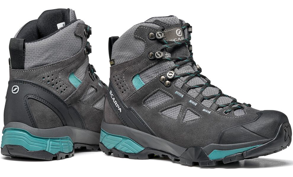 Трекінгові черевики чоловічі SCARPA ZG Lite GTX - 67080-200 - Wide (Dark Grey/Lagoon), Колір виробника: Dark Grey/Lagoon, Тип колодки: широка, Розмір виробника: EU 45,5, зображення 7