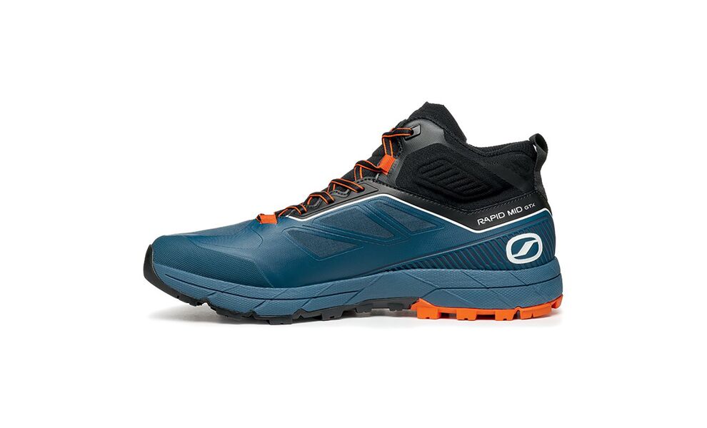 Кросівки чоловічі SCARPA Rapid Mid GTX - 72694-200 (Cosmic Blue/Orange), Колір виробника: Cosmic Blue/Orange, Розмір виробника: EU 44,5, зображення 2