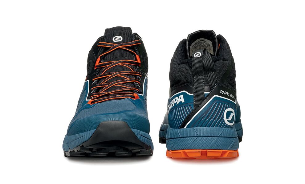 Кросівки чоловічі SCARPA Rapid Mid GTX - 72694-200 (Cosmic Blue/Orange), Колір виробника: Cosmic Blue/Orange, Розмір виробника: EU 44,5, зображення 4