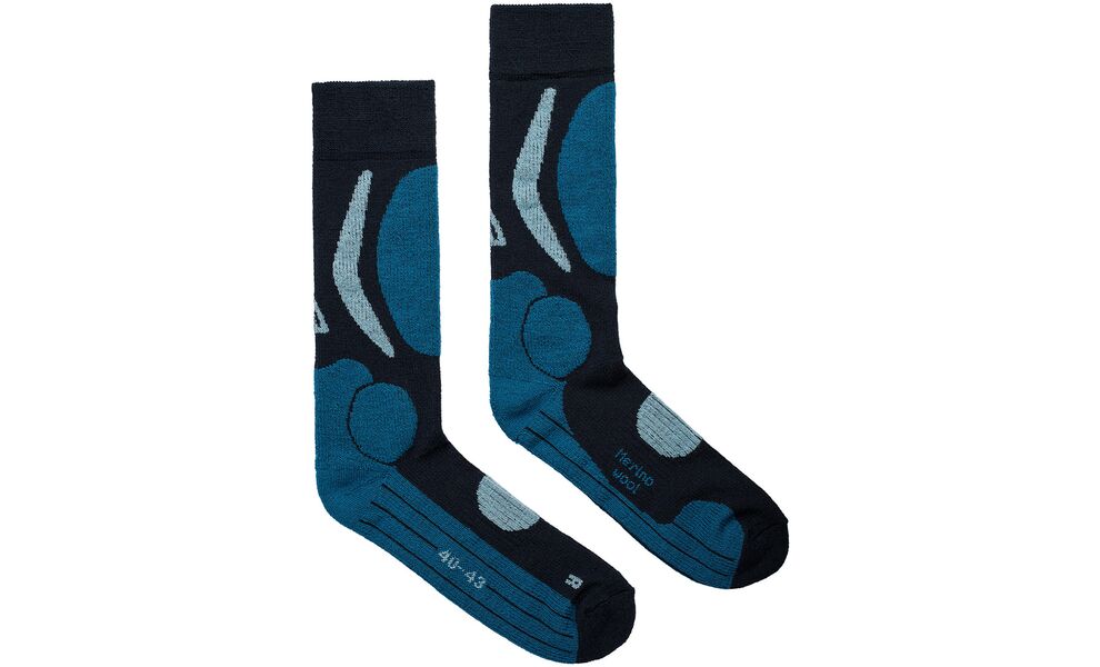 Трекінгові шкарпетки Aclima Cross Country Skiing (262/Navy Blazer-Blue Sapphire), Колір: 262/Navy Blazer-Blue Sapphire, Розмір: 44-48, зображення 2