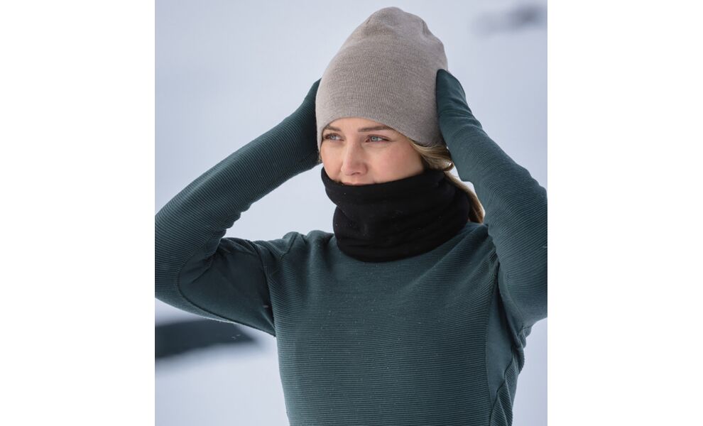 Мультишарф Aclima FleeceWool V2 (123/Jet Black), Колір виробника: 123/Jet Black, зображення 5