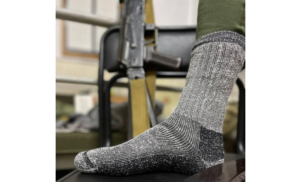 Трекінгові шкарпетки Aclima HotWool (27/Grey Melange), Колір: 27/Grey Melange, Розмір: 36-39, зображення 7