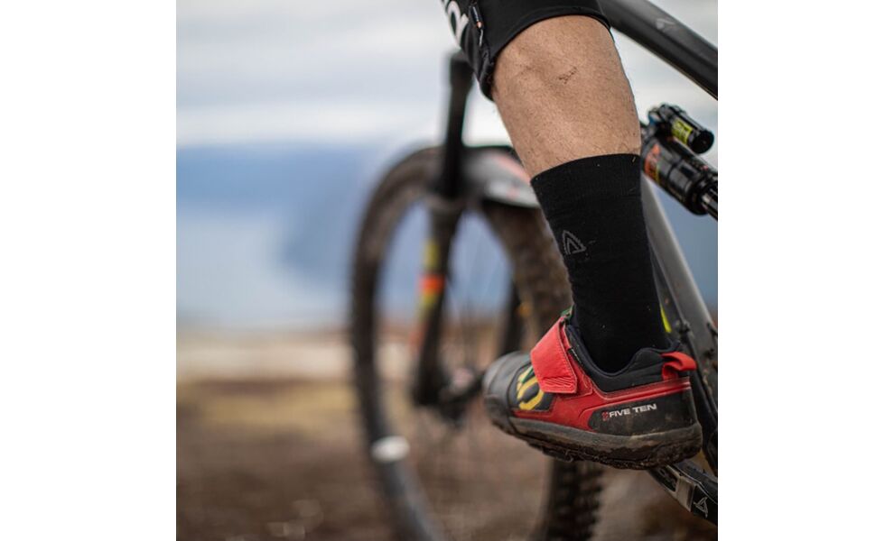 Шкарпетки Aclima Liner (123/Jet Black), Колір: 123/Jet Black, Розмір: 40-43, зображення 5