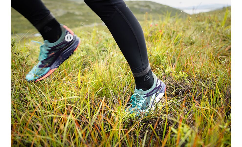 Бігові шкарпетки Aclima Running (163/Iron Gate-Jet Black), 2 пари, Колір: 163/Iron Gate-Jet Black, Розмір: 40-43, зображення 10