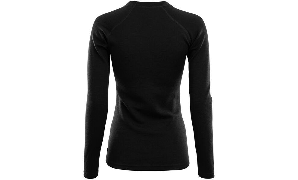 Термокофта жіноча Aclima WarmWool 200 Crew Neck (123/Jet Black), Колір виробника: 123/Jet Black, Розмір виробника: L, зображення 2