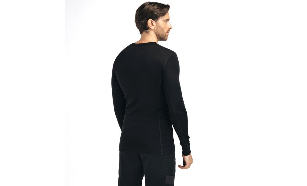 Термокофта чоловіча Aclima WarmWool 200 Crew Neck (123/Jet Black), Колір виробника: 123/Jet Black, Розмір виробника: XS, зображення 4