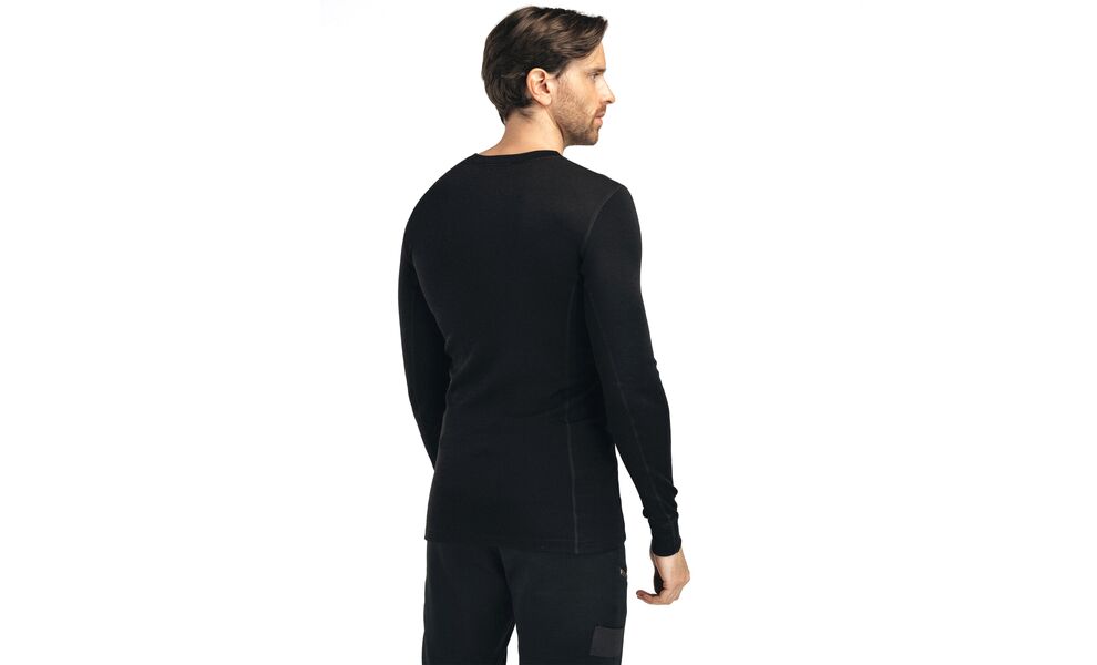 Термокофта чоловіча Aclima WarmWool 200 Crew Neck (123/Jet Black), Колір виробника: 123/Jet Black, Розмір виробника: L, зображення 4