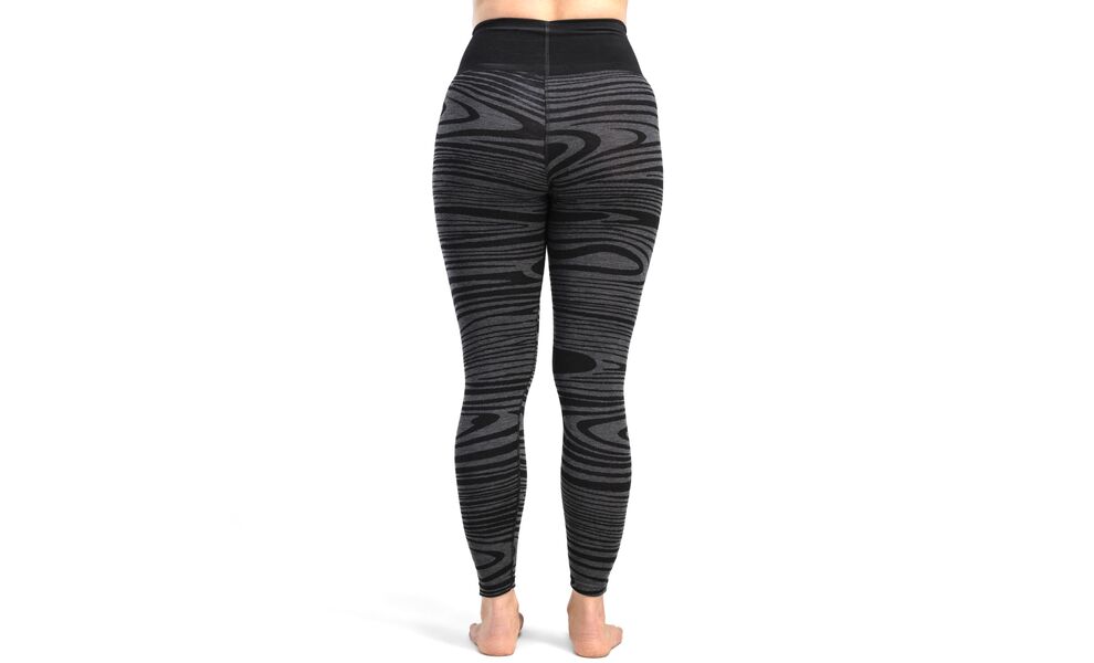 Термоштани жіночі Aclima WarmWool 200 Longs High Waist (422/Black Motion), Колір виробника: Black Motion, Розмір виробника: XS, зображення 5