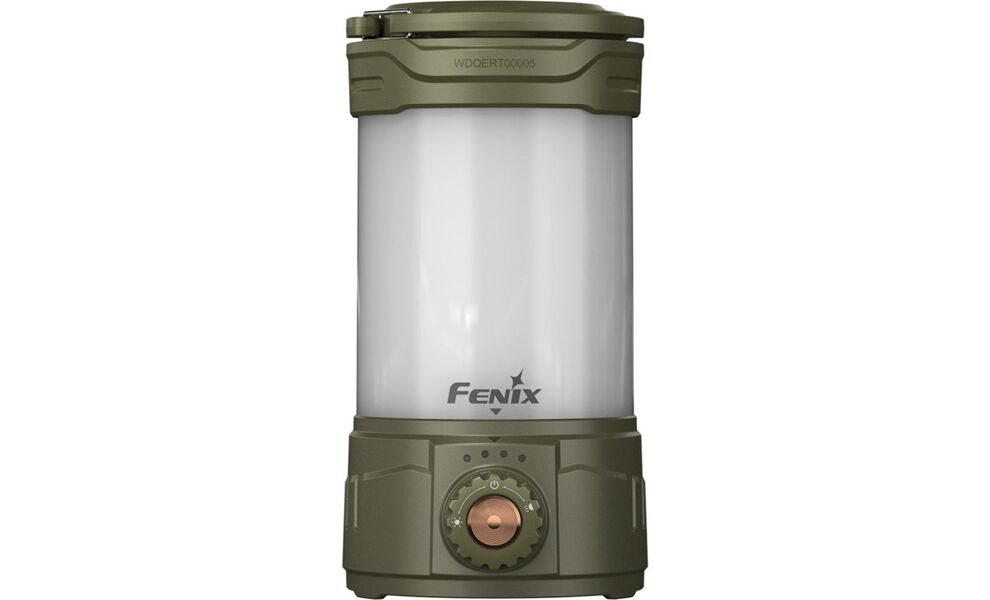 Кемпінговий ліхтар з акумулятором та функцією павербанк Fenix CL26R Pro (Olive): червоне світло, USB Type-C, Колір корпусу: Olive, зображення 2