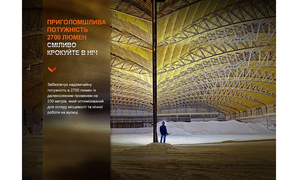 Налобний ліхтар з акумулятором Fenix HM71R: USB Type-C, зображення 9