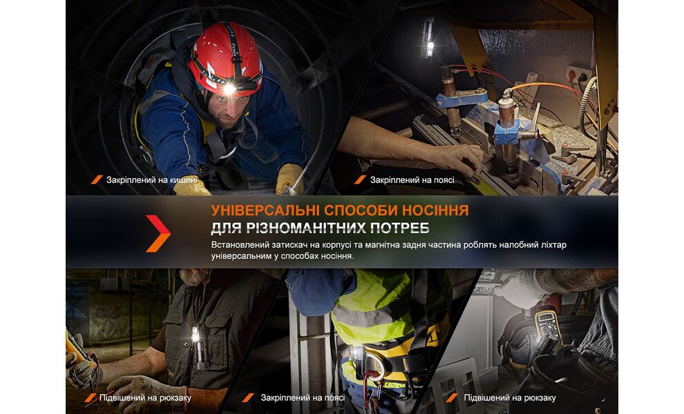 Налобний ліхтар з акумулятором Fenix HM71R: USB Type-C, зображення 12