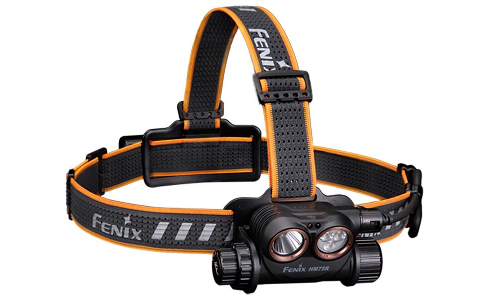 Налобний ліхтар з акумулятором та функцією павербанк Fenix HM75R з червоним світлом, USB Type-C, зображення 2