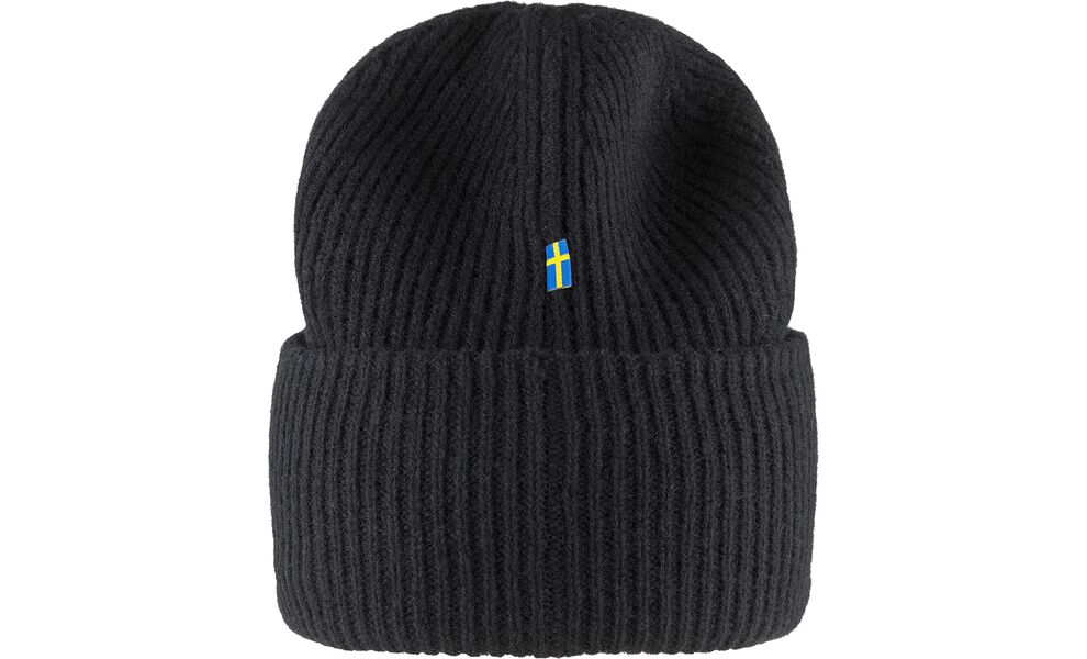 Шапка Fjallraven 1960 Logo - 78142 (550/Black), Колір: 550/Black, зображення 2