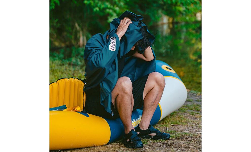 Швидкосохнучий рушник з мікрофібри з чохлом Naturehike Quick Drying Towel - M (Green), 90x38 см, Тип розміру:  M, Колір: Green, зображення 10