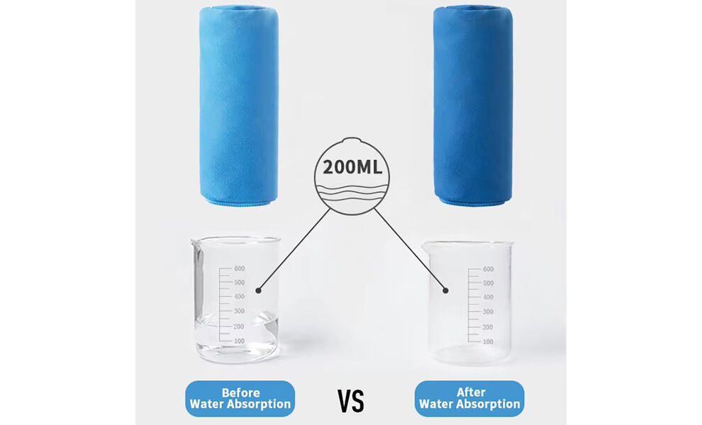 Швидкосохнучий рушник з мікрофібри з чохлом Naturehike Fitness - M (Purple), 160x80 см, Тип розміру: M, Колір: Purple, зображення 3