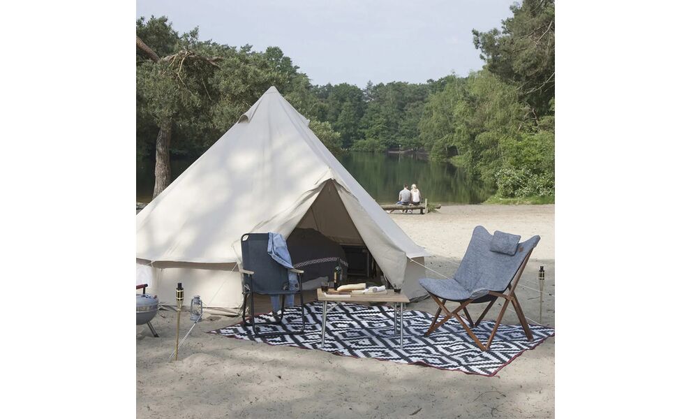 Кемпінговий розкладний стілець з подушкою Bo-Camp Bloomsbury L, Колір виробника: Grey, зображення 15