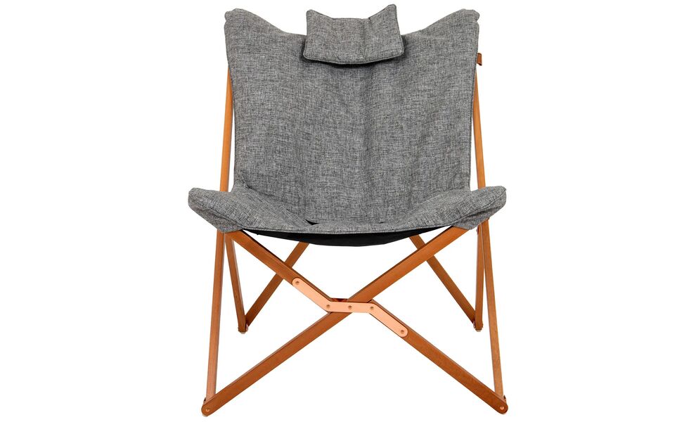 Кемпінговий розкладний стілець з подушкою Bo-Camp Bloomsbury L, Колір виробника: Grey, зображення 4
