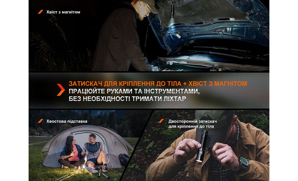 Ліхтар ручний Fenix E28R V2.0, зображення 12