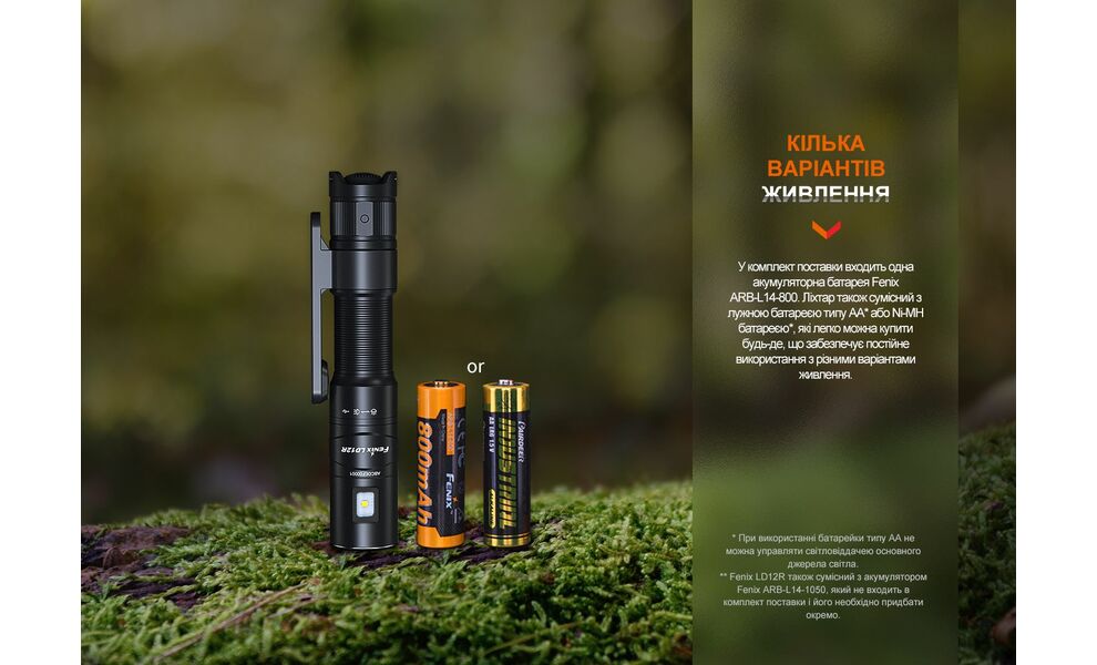 Ліхтар ручний Fenix LD12R, зображення 16