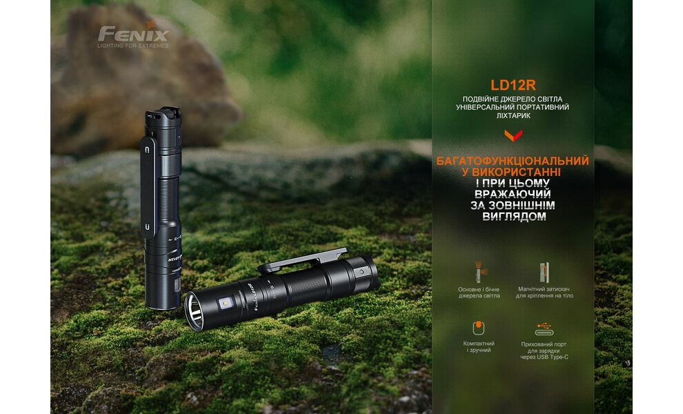 Ліхтар ручний Fenix LD12R, зображення 9