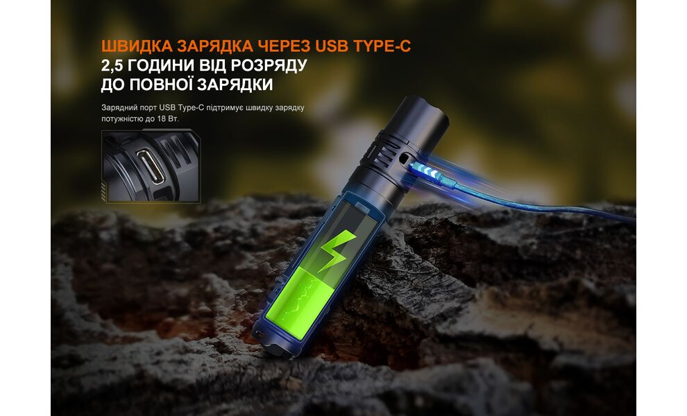 Ліхтар ручний Fenix PD36R V2.0, зображення 13