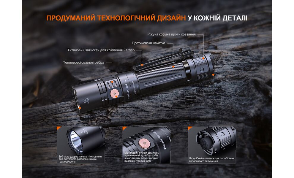 Ліхтар ручний Fenix PD36R V2.0, зображення 18