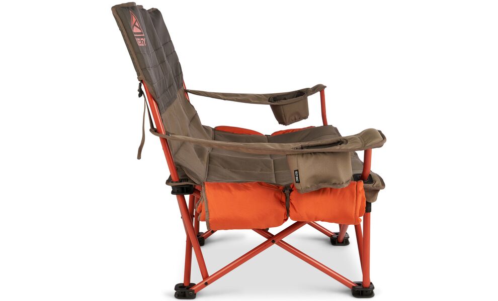 Двомісне розкладне крісло на природу Kelty Low Loveseat Nest (Bungee Cord-Beluga), зображення 3