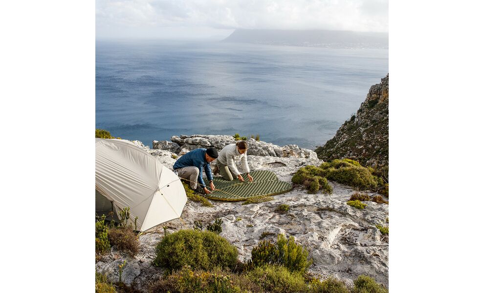 Надувний каремат Naturehike CNH22DZ018 - Rectangular M (Green): з мішком-насосом, Товщина: 7, Тип розміру: Rectangular M, Колір виробника: Green, зображення 15