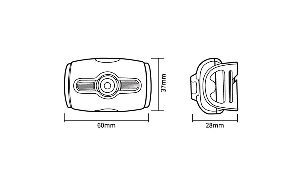 Налобний ліхтар акумуляторний Naturehike NH18T005-F (Red): Micro USB, Колір корпусу: Red, зображення 6