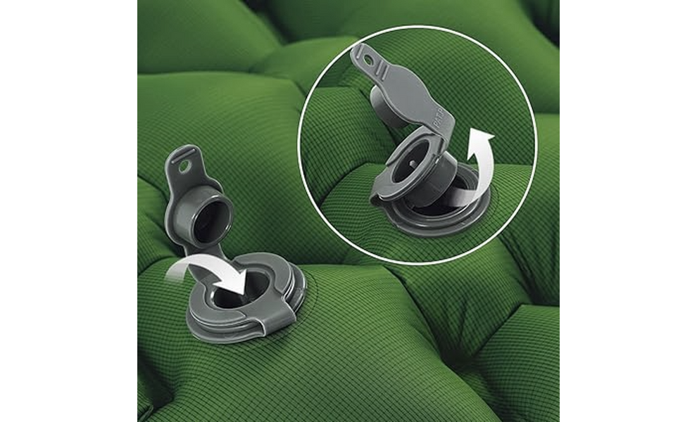Надувний каремат Naturehike NH19Z001-P (Graphite), Товщина: 6,5, Тип розміру: Single, Колір виробника: Graphite, зображення 3