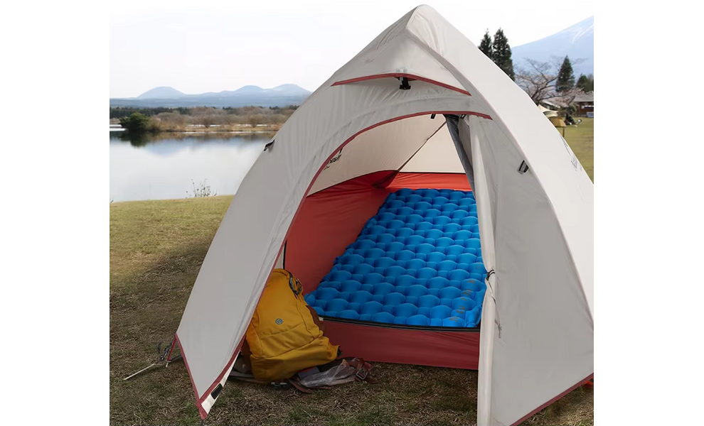 Надувний каремат Naturehike NH19Z032-P (Blue), Товщина: 6,5, Тип розміру: Single, Колір виробника: Blue, зображення 6