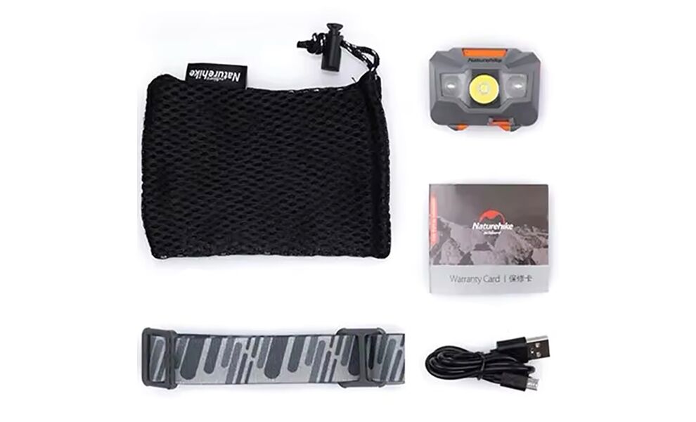 Налобний ліхтар акумуляторний Naturehike NH00T002-D (Tropical Blue): Micro USB, Колір корпусу: Tropical Blue, зображення 2