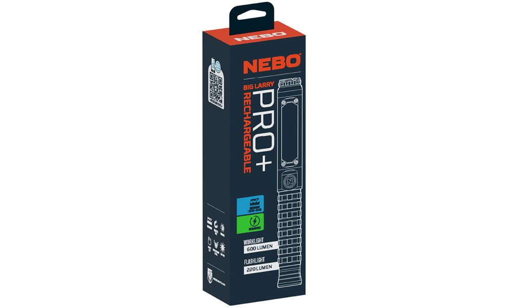 Ліхтар ручний Nebo Big Larry Pro +, зображення 4