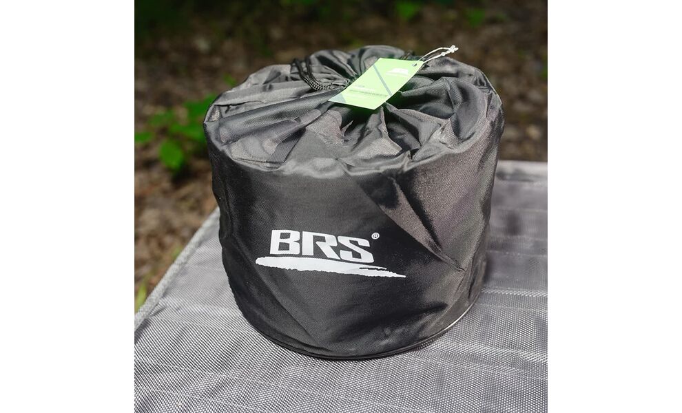 Туристичний набір посуду з чохлом BRS-155 на 5 осіб: 3 каструлі, сковорода, 5 мисок, зображення 6