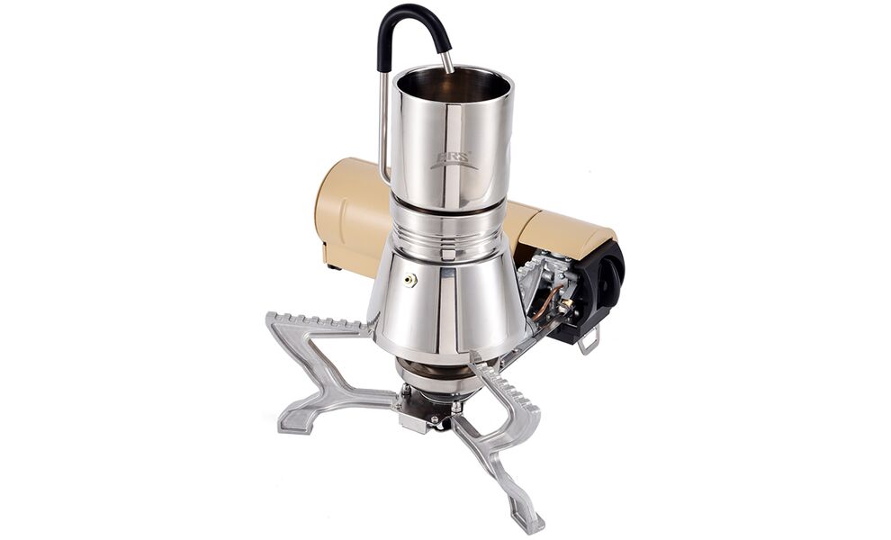 Туристична кавоварка для пальника BRS-TC05, 250+500 мл, Об'єм: 0,25, зображення 4