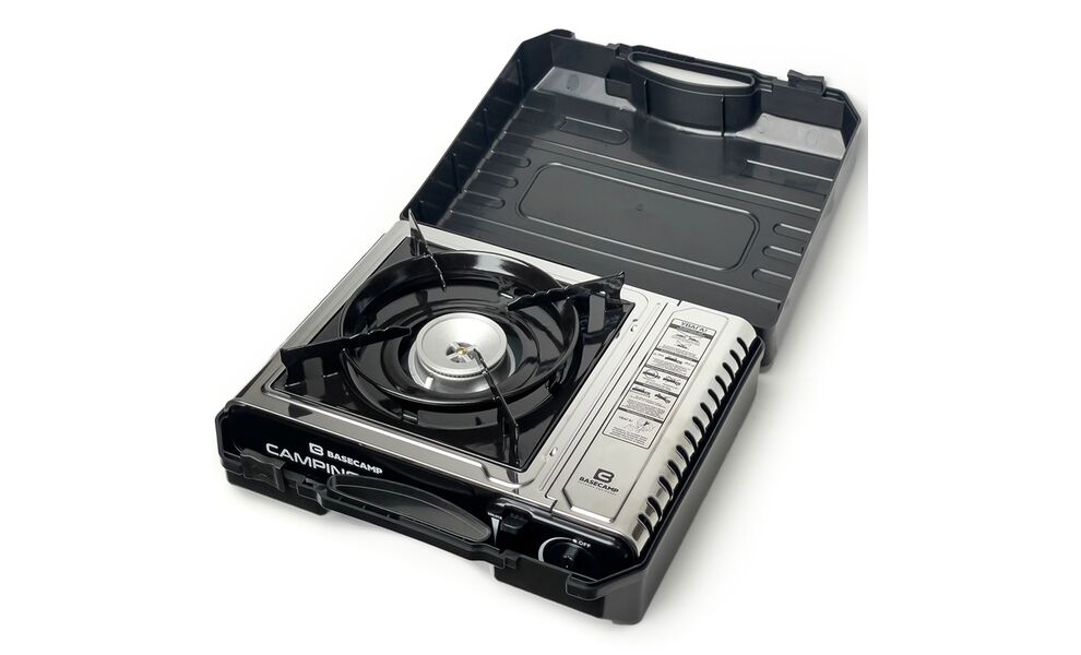 Туристична газова плитка BaseCamp Camping Stove для цангових балонів, зображення 2