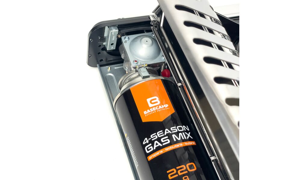 Туристична газова плитка BaseCamp Camping Stove для цангових балонів, зображення 3