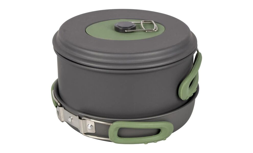 Кемпіговий набір посуду з чохлом Bo-Camp Explorer 4 (2,2 л): 3 каструлі, сковорода, зображення 4