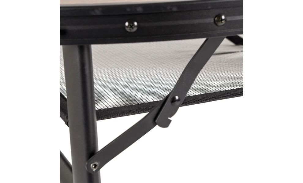 Розкладний стіл з поличкою Bo-Camp Melrose Oval, 120x80x70 см, зображення 8