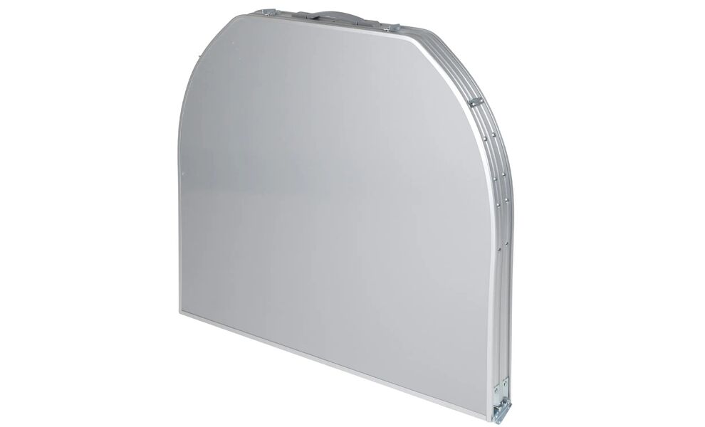 Розкладний стіл з поличкою Bo-Camp Premium Oval, 120x80x70 см, Тип розміру: 120x80x70 см, Колір: Grey, зображення 3